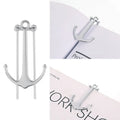 Creative metal bookmark page folder in black, gold, rose gold, and silver, 1.78 x 6.6 cm, in gift box