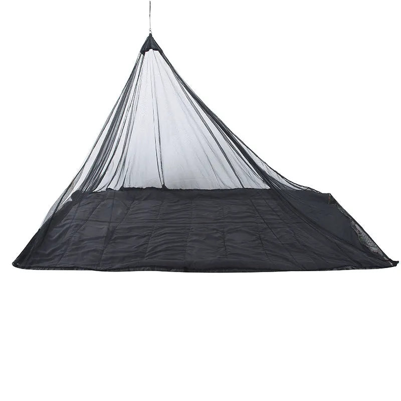 Portable foldable mesh mosquito net tent, 220cm x 120cm x 100cm, 325g, in black or army green