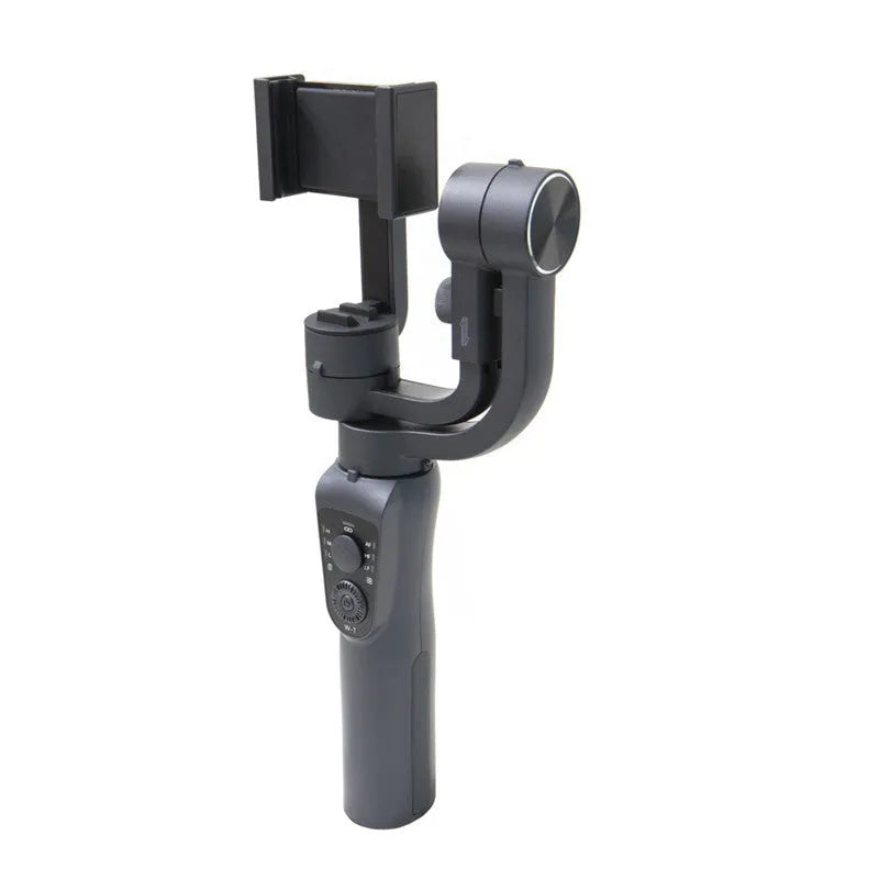Mobile phone three-axis stabilizer gimbal with extension rod and tripod accessories