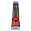 Plastic simulation ukulele toy for children with retro guitar styling