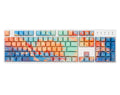Colourful five-sided sublimation sunset keycap for wired keyboard customisation, single OEM keycap
