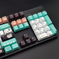 Green mechanical keyboard keycap with USB interface for Cherry MX switches