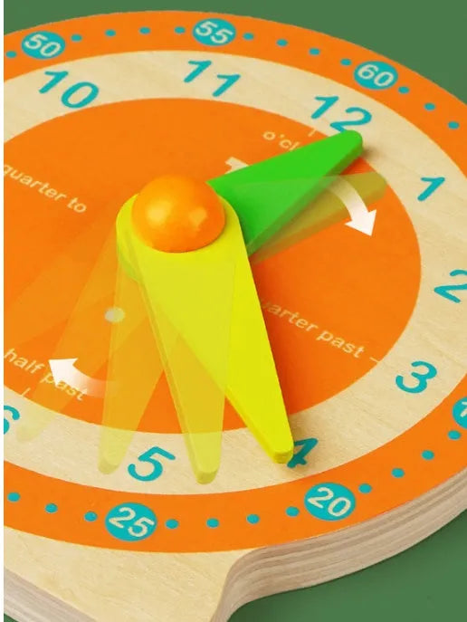 Toi My Time Planning board game in yellow for children ages 3-8