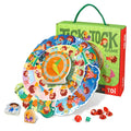 Toi My Time Planning board game in yellow for children ages 3-8