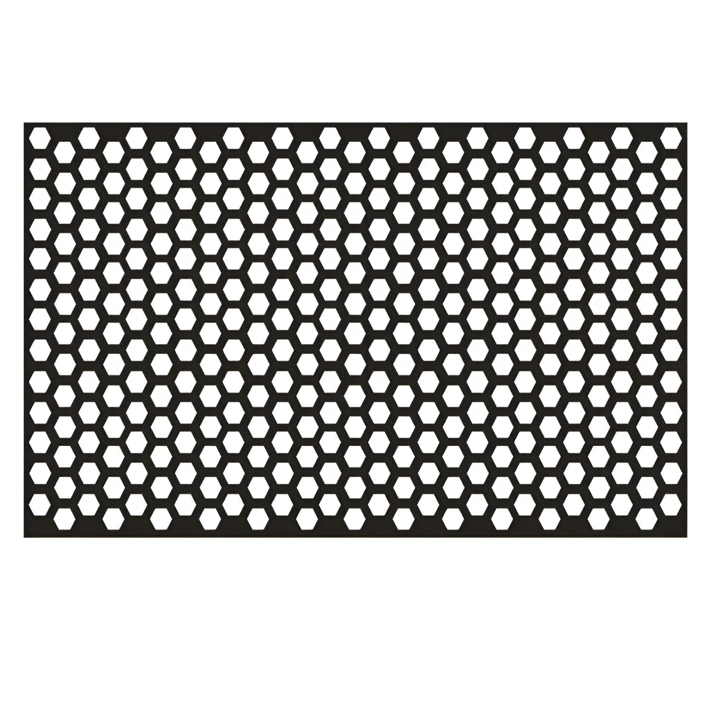 Car honeycomb rear taillight decoration sticker rectangular paper 48cm x 30cm black