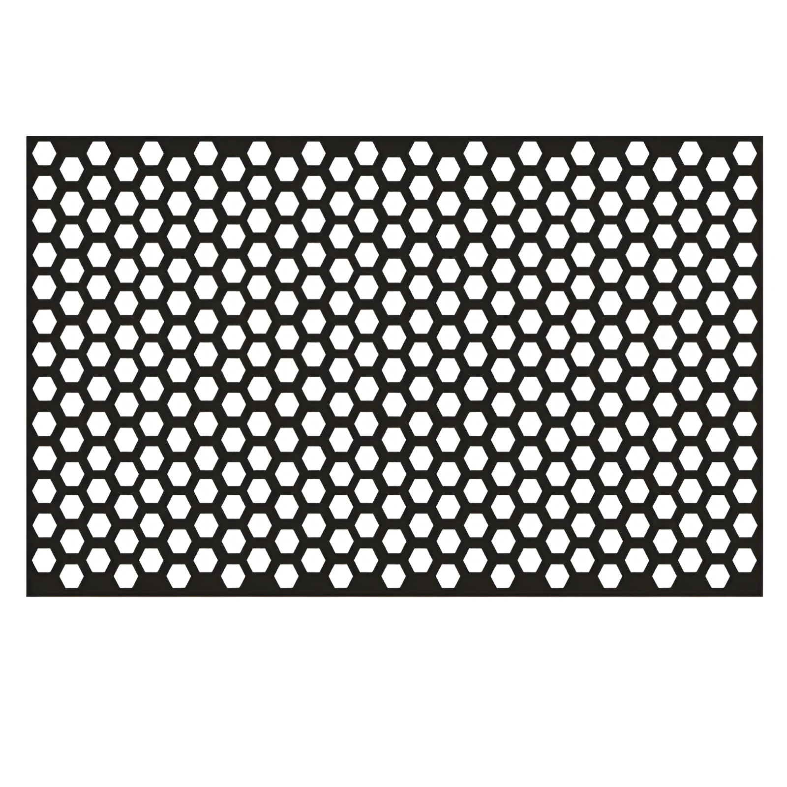 Car honeycomb rear taillight decoration sticker rectangular paper 48cm x 30cm black