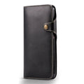 Samsung Galaxy S8 Plus Flip Phone Case Note 8 Plug-in Card Phone Case PU Leather Business Style Protective Cover with Card Slot Black Khaki Brown Red