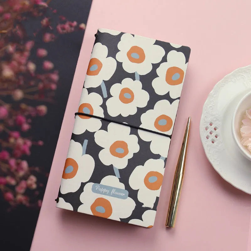 TN hand book simple style notebook with soft cover in colour options A B C D E