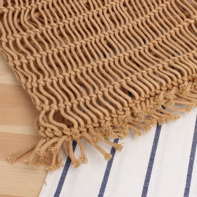 A square medium woven straw shoulder bag in a national style, shown with double handles in a choice of colours.