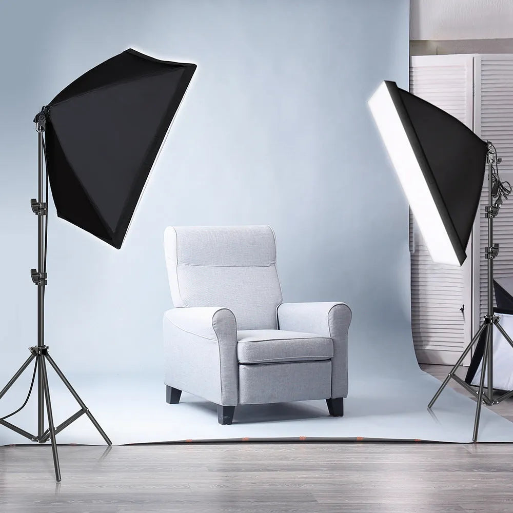 50x70cm photography backdrop cloth on light stand with soft light cloth material