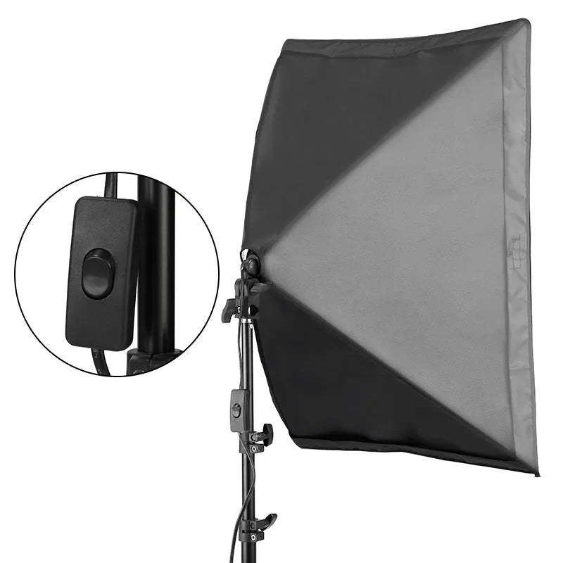 50x70cm photography backdrop cloth on light stand with soft light cloth material