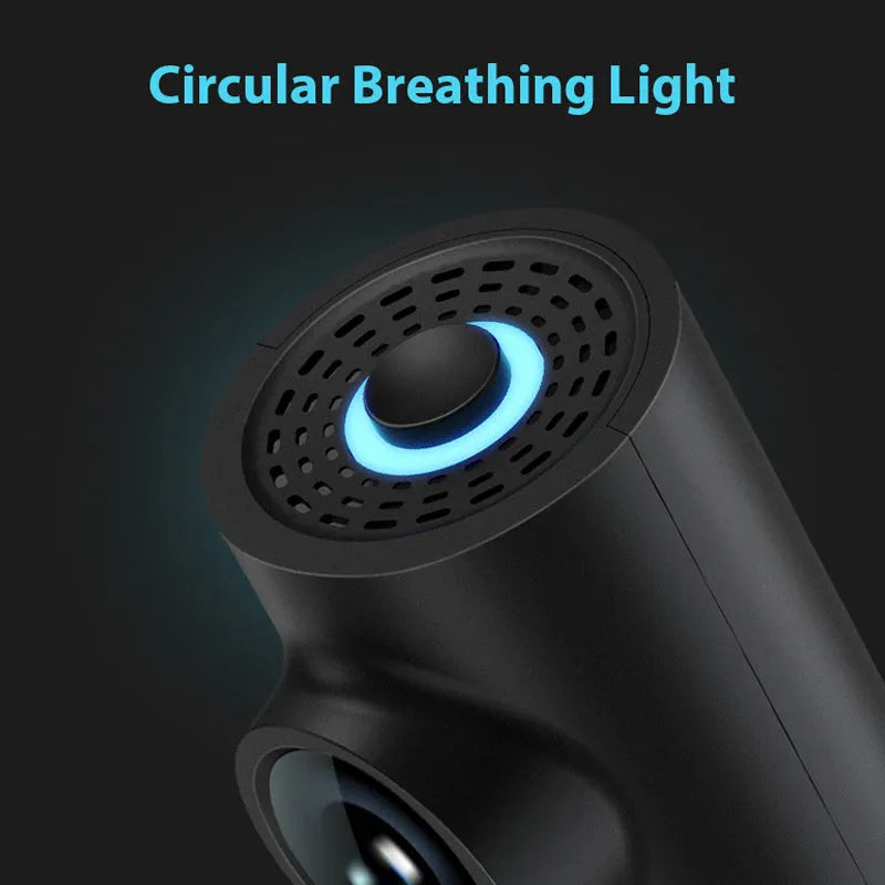 Compact LF9 car dash camera on a windscreen with wide-angle lens and WiFi symbol.