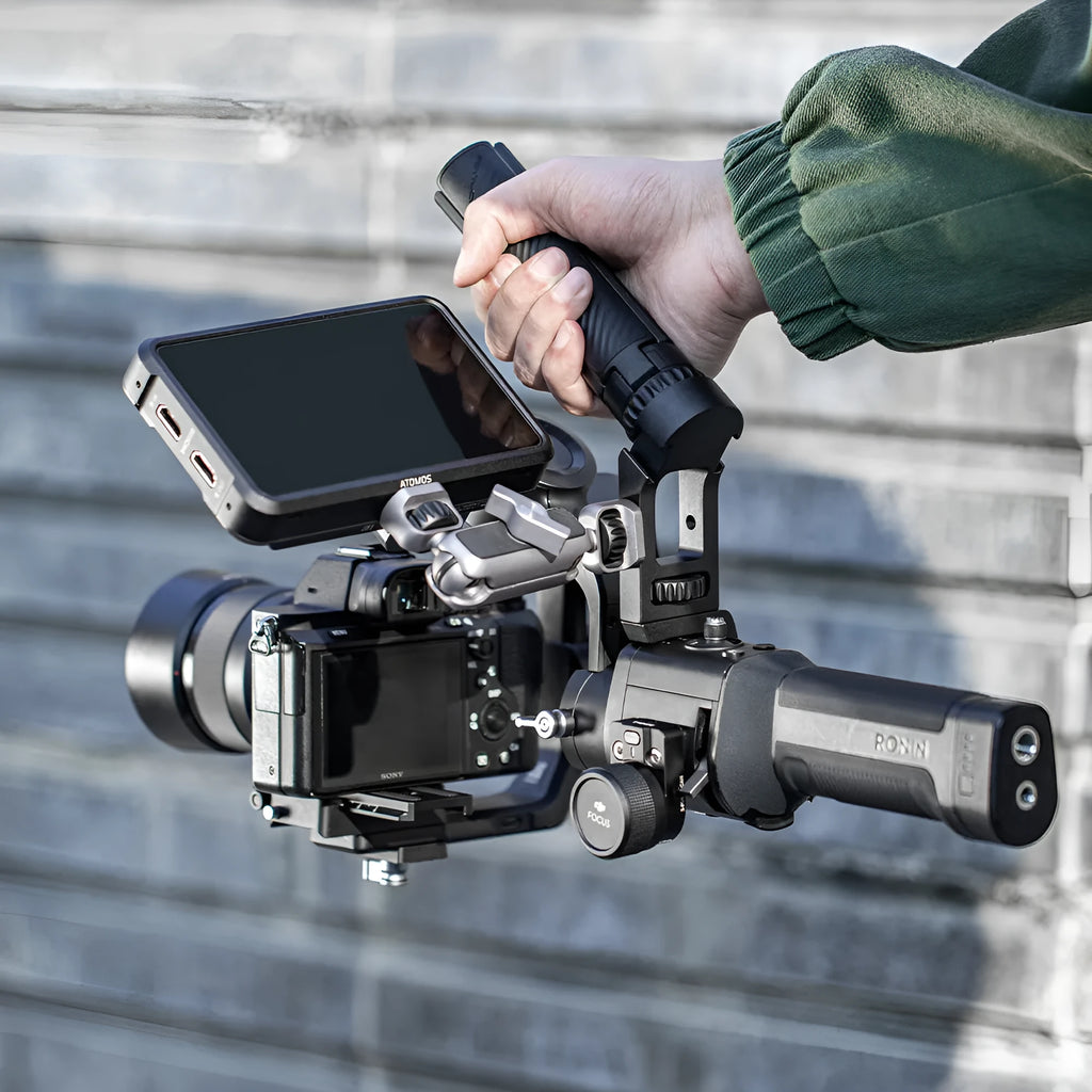 PGYTECH Ronin S SC aluminium pot holder plus accessory mount with quick release