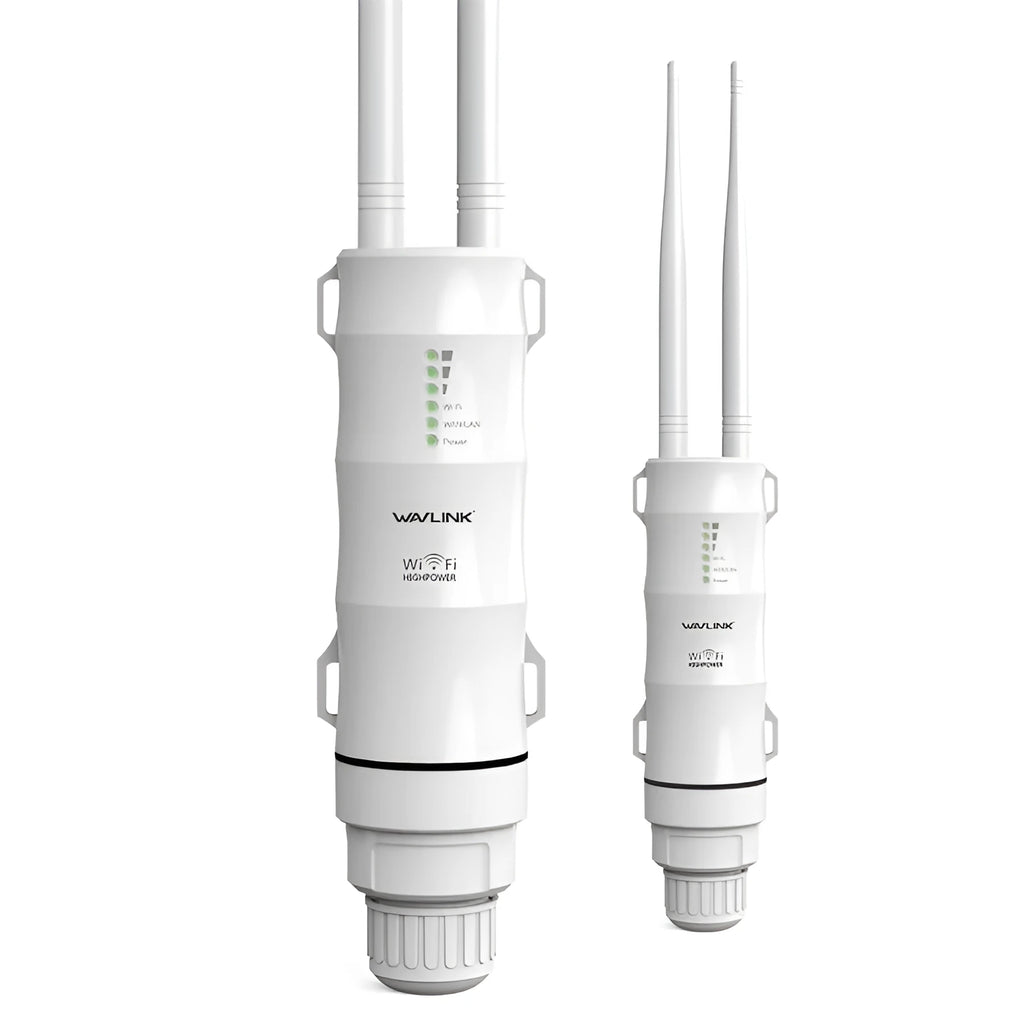 AC600 outdoor wireless access point rangefinder with detachable components and international power adapters