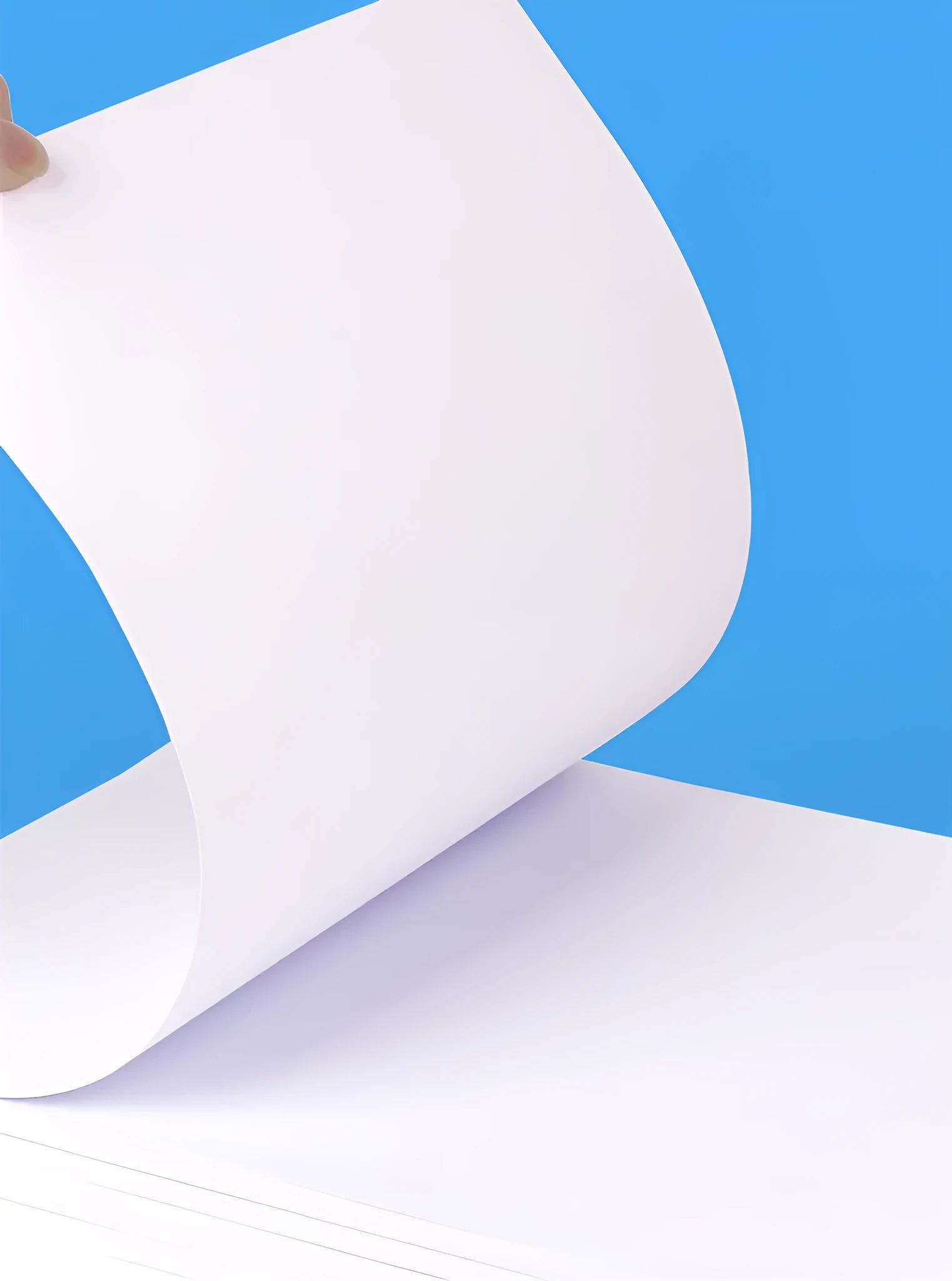 A4 70g plain white copy paper in a bagged pack of 500 sheets