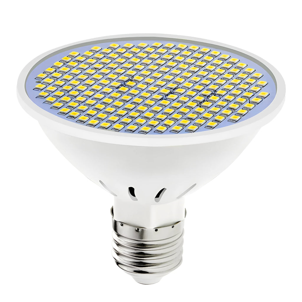 E27 LED lamp cup energy-saving bulb with 300 LED beads for indoor household lighting