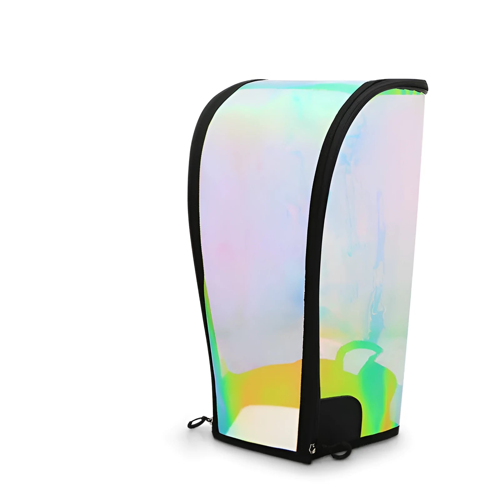 Colourful transparent waterproof ball bag hat with adjustable buckle on sports bag