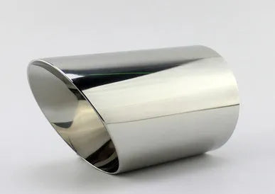 Stainless steel in-line platinum exhaust tail throat for Mazda CX5 rear exhaust outlet modification