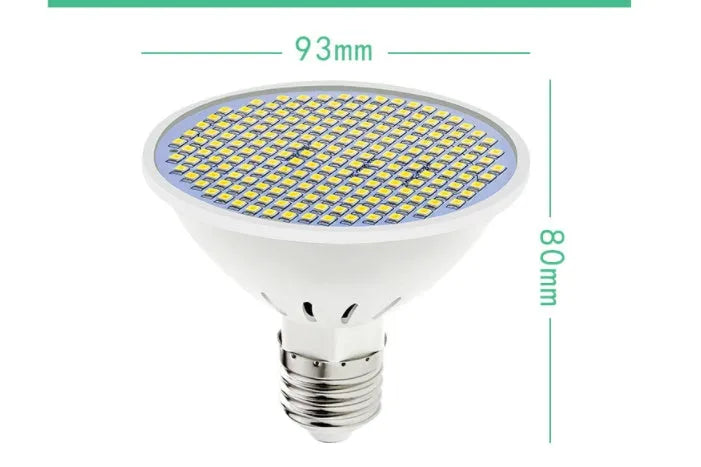 E27 LED lamp cup energy-saving bulb with 300 LED beads for indoor household lighting