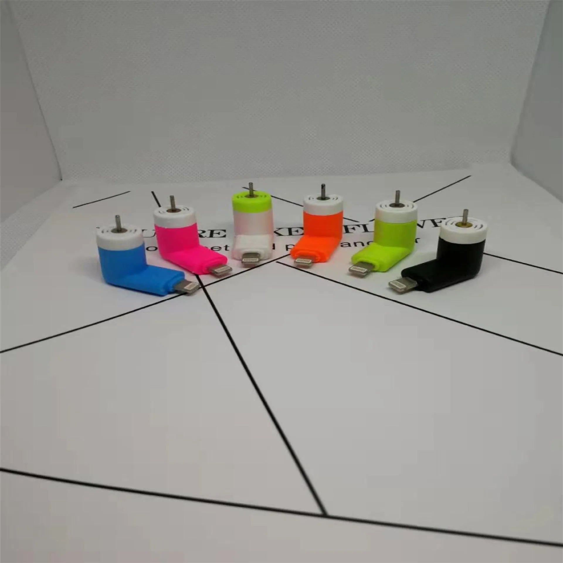 Portable phone mini fan with rotary switch in multiple colour options