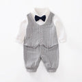 Baby jumpsuit in cotton fabric with long sleeves for spring and autumn seasons in multiple colour and style options