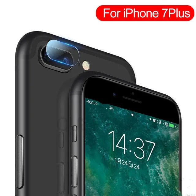 Camera lens tempered glass protector for Apple iPhone with anti-blue ray coating and edge-to-edge coverage