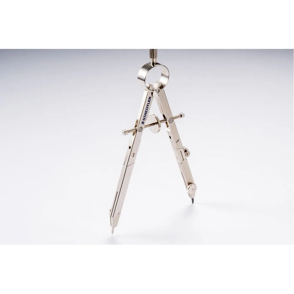 Staedtler 551 01 steel precision car compass with telescopic rod for technical drawing