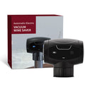 Electric vacuum wine stopper, metal body, black colour, Bachlos KZ-037, for home bar and promotional use