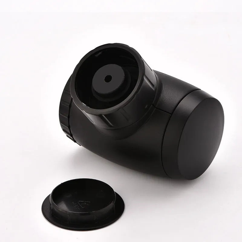 Electric vacuum wine stopper, metal body, black colour, Bachlos KZ-037, for home bar and promotional use