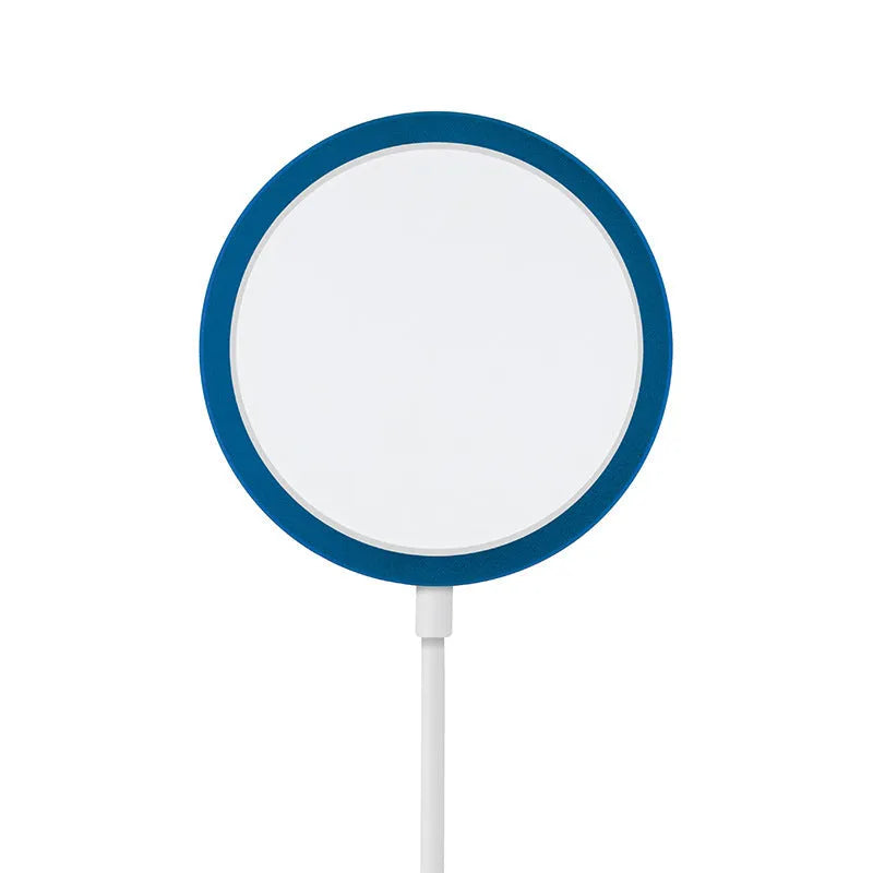 Magsafe magnetic wireless charger for iPhone with metal connector in multiple colour options