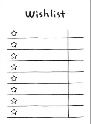 Compact student memo pad showing eight different pre-printed layout styles including weekly plan and checklist.