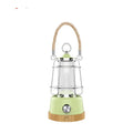 Retro horse lantern portable atmosphere light in black with LED rechargeable knob switch