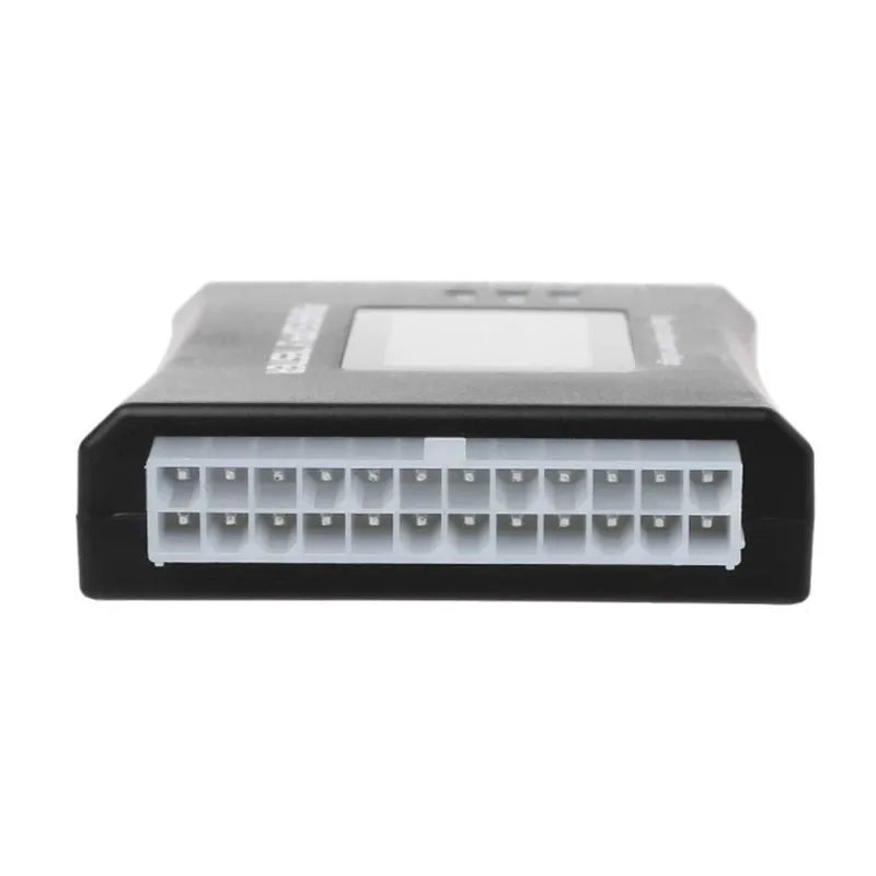 Chassis power supply tester LCD black aluminium alloy with multiple interface connectors