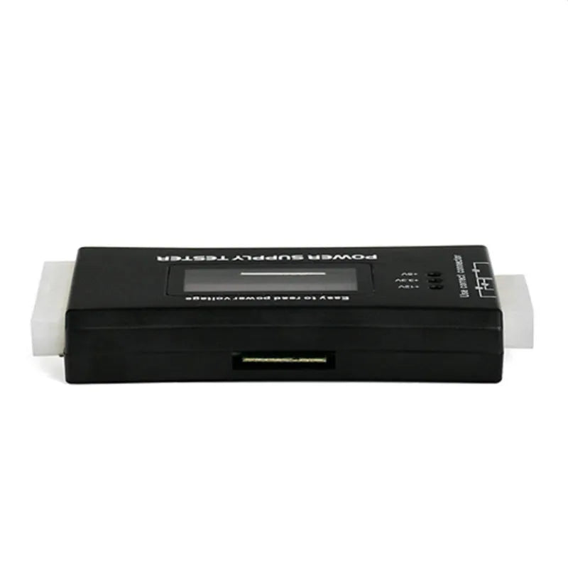 Chassis power supply tester LCD black aluminium alloy with multiple interface connectors