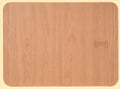 Wireless charging mouse pad with wood grain surface, 30x22cm, 10W USB charger, brown or dark grey