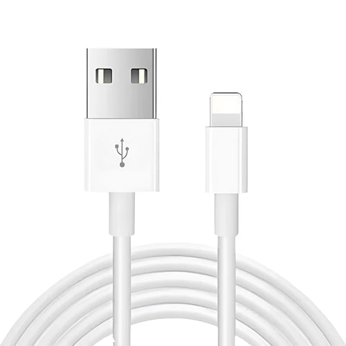 White 20W USB-C fast charger with 1 metre cable for Apple iPhone and iPad charging