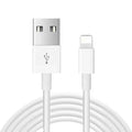 White 20W USB-C fast charger with 1 metre cable for Apple iPhone and iPad charging