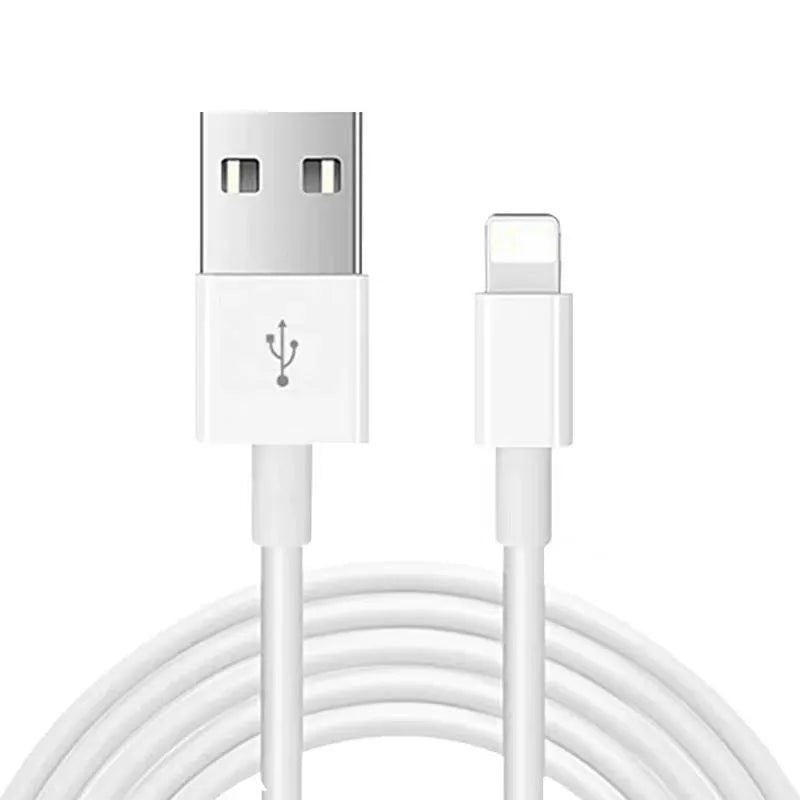 White 20W USB-C fast charger with 1 metre cable for Apple iPhone and iPad charging