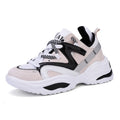 Breathable Korean style sports shoes for couples men and women flat heel round toe sizes 35-47