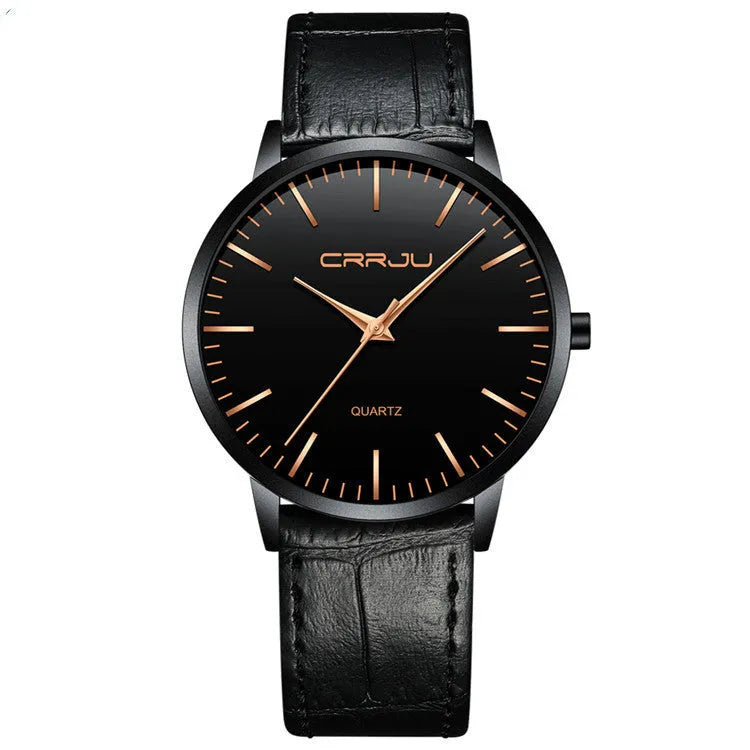 Casual men's and women's quartz watch with alloy case, plexiglass mirror, and mesh strap, 30m waterproof