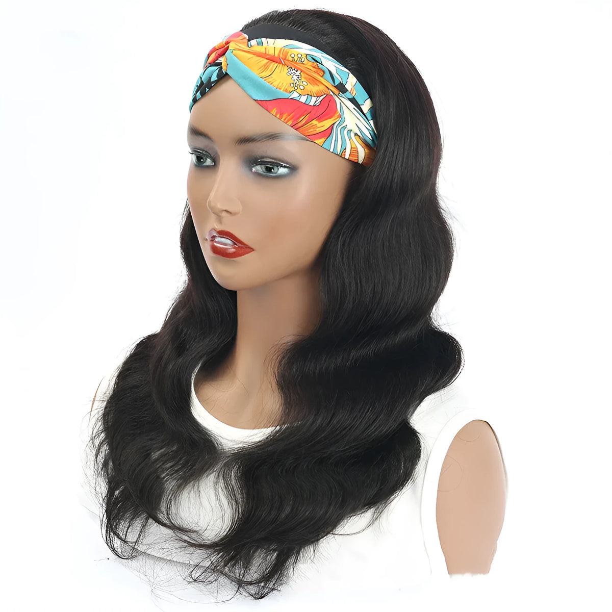 Body wave lace wig human hair 1B natural black 150% density full hand hook 8-26 inch long