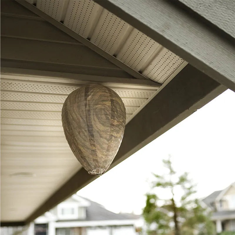 Expanded beehive-style paper lantern with honeycomb texture, shown in its advertised colour.