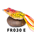 Simulation thunder frog PVC soft fishing bait in colour A, 13g weight, 6cm length