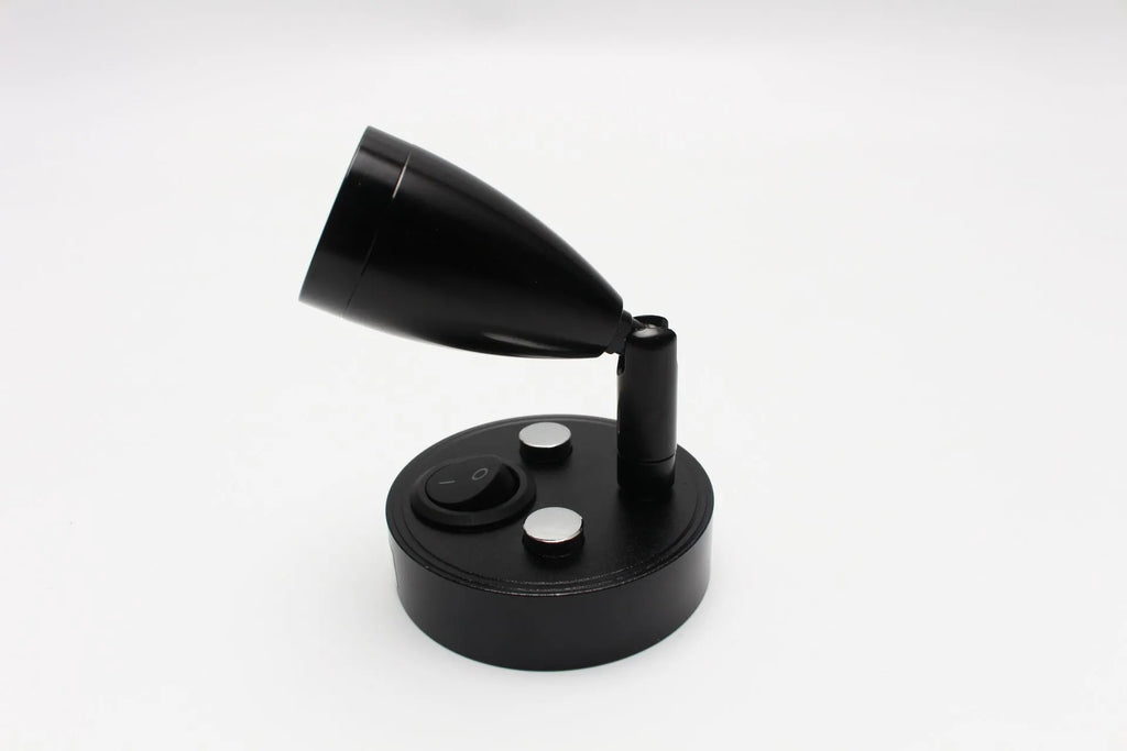 12V 1W LED reading light with switch aluminium shade for RV yacht boat wall mount