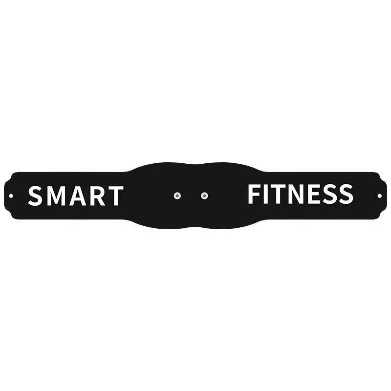 Anmeier FS88 black EMS muscle stimulator belt with LED display on a flat surface
