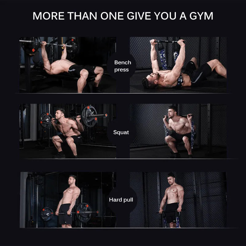 Bench press stretcher chest expander elastic belt with three-level resistance in camouflage colour