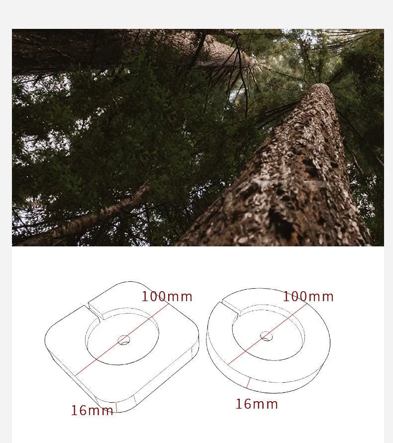 Walnut wood magnetic wireless charging bracket with phone on MagSafe charger