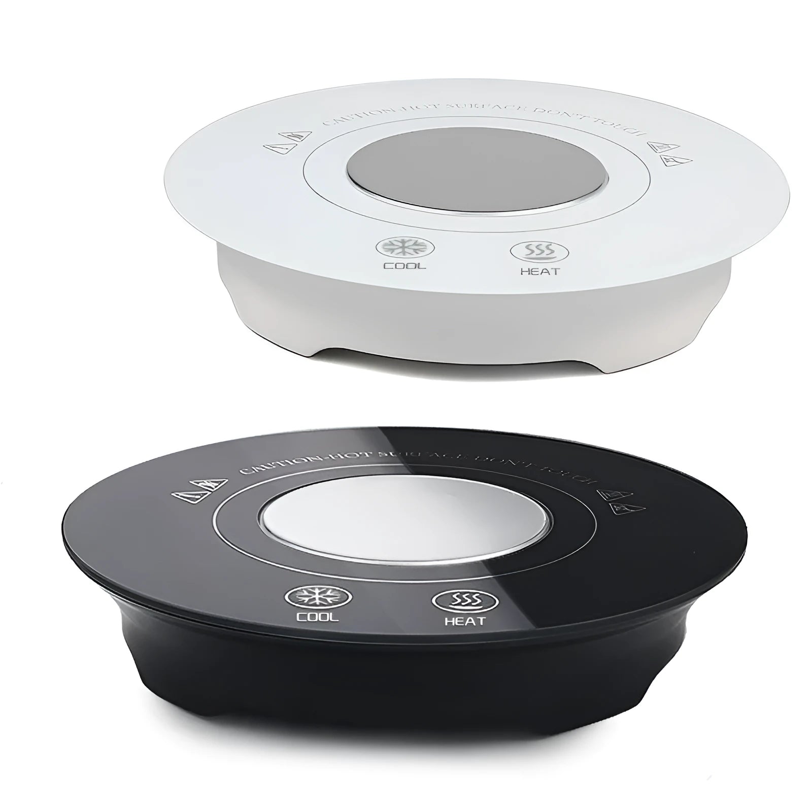 Hot and cold coaster with USB cable, semiconductor refrigeration technology for desk drink temperature control