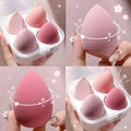 Super soft beauty egg powder puff for oily skin, dry and wet makeup sponge, single pack