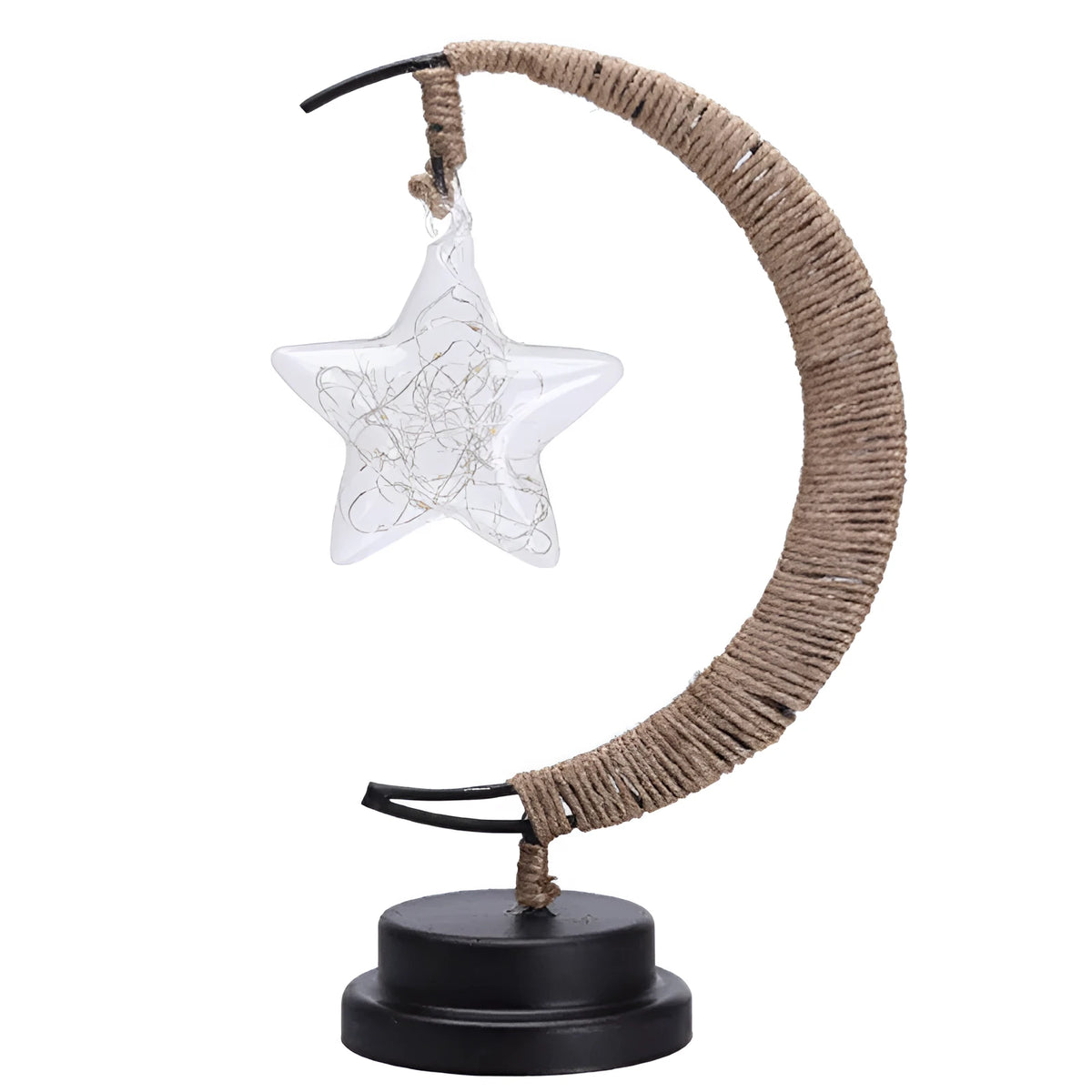 LED modelling night light in warm white with 10 LED beads, dimmable battery operation, 280x140x130mm, CE certified